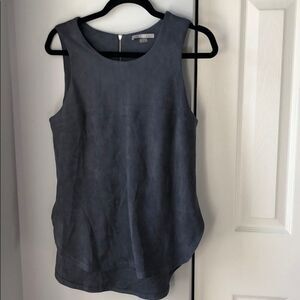Tart (Nordstrom) faux suede sleeveless top - S